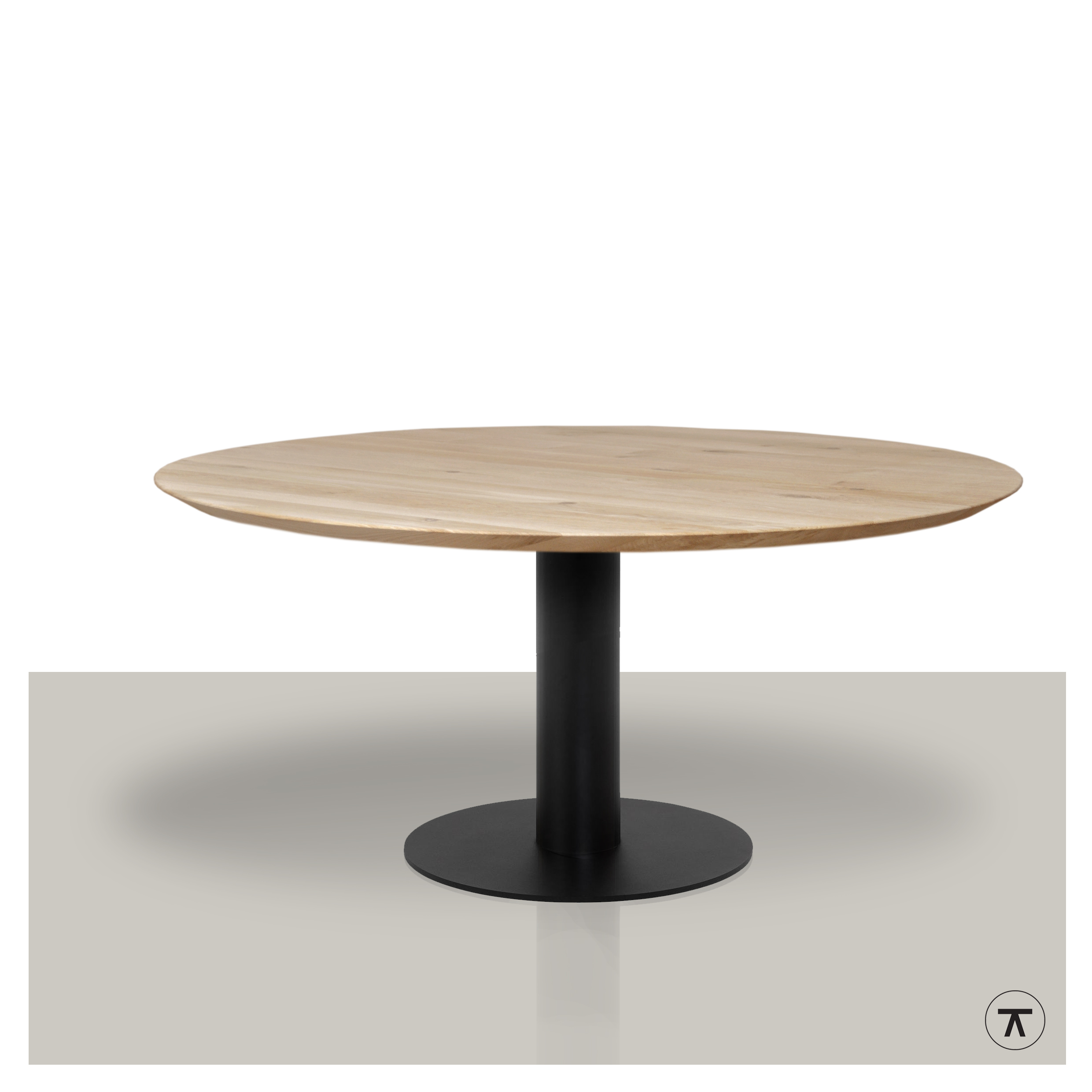 Op zoek een ronde eettafel? dan onze ronde tafel Carob!