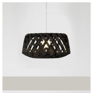 Transparante-moderne-hanglamp-MDF-Pilke-60-Showroom Finland-zwart