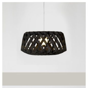 Transparante-moderne-hanglamp-MDF-Pilke-60-Showroom Finland-zwart