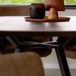 Detailfoto van onderstel 'brug'