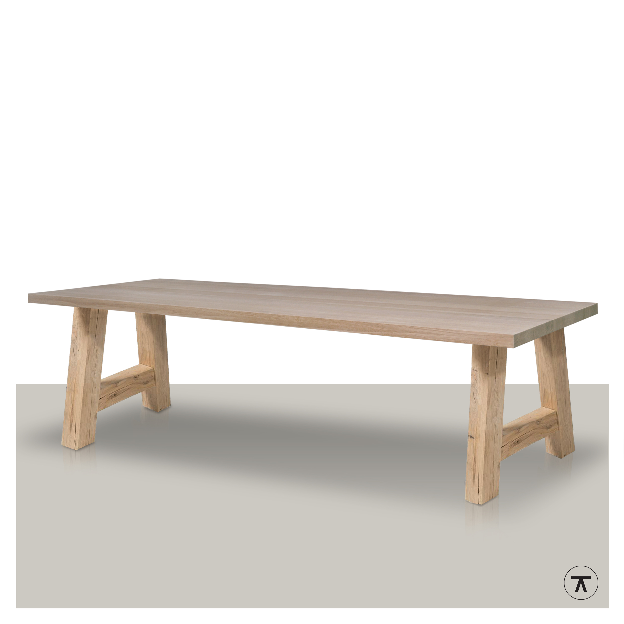 eettafel Mister - Massief hout - Tafel