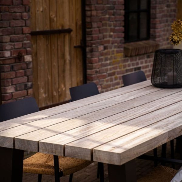 houten tuintafel padoek