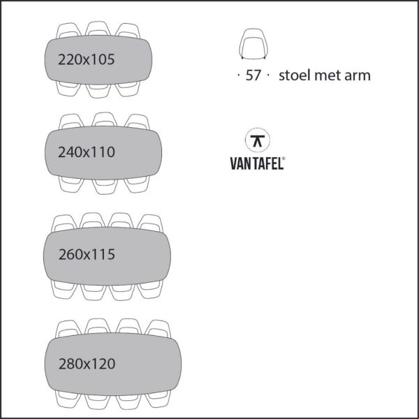 tafelindeling-Fins-ovaal-met-armleuning