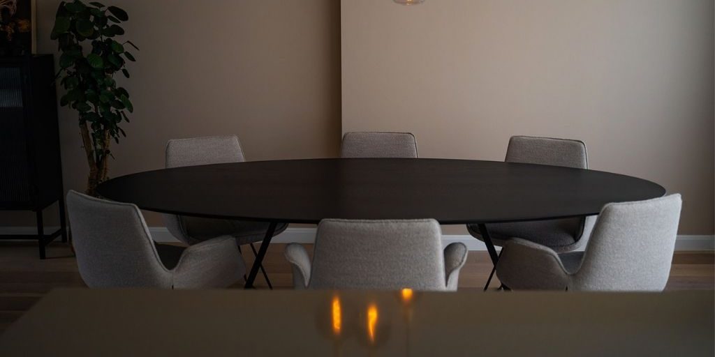 Ovale eettafel Van Tafel