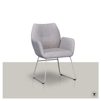 Stoel Danie lichtgrijs
