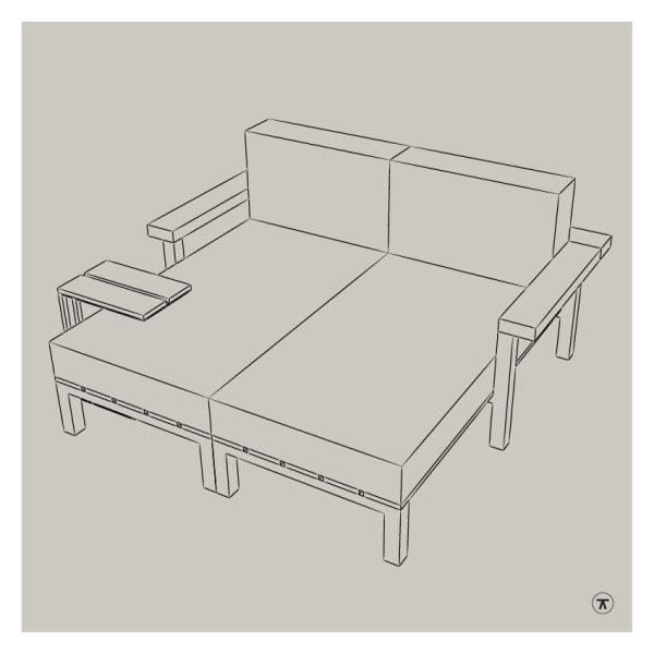 Royaal loungebank dubbel