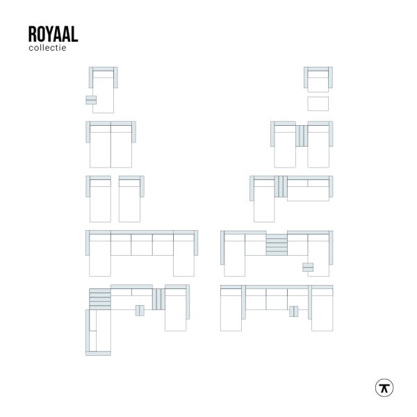 Opstellingen Royaal loungbanken