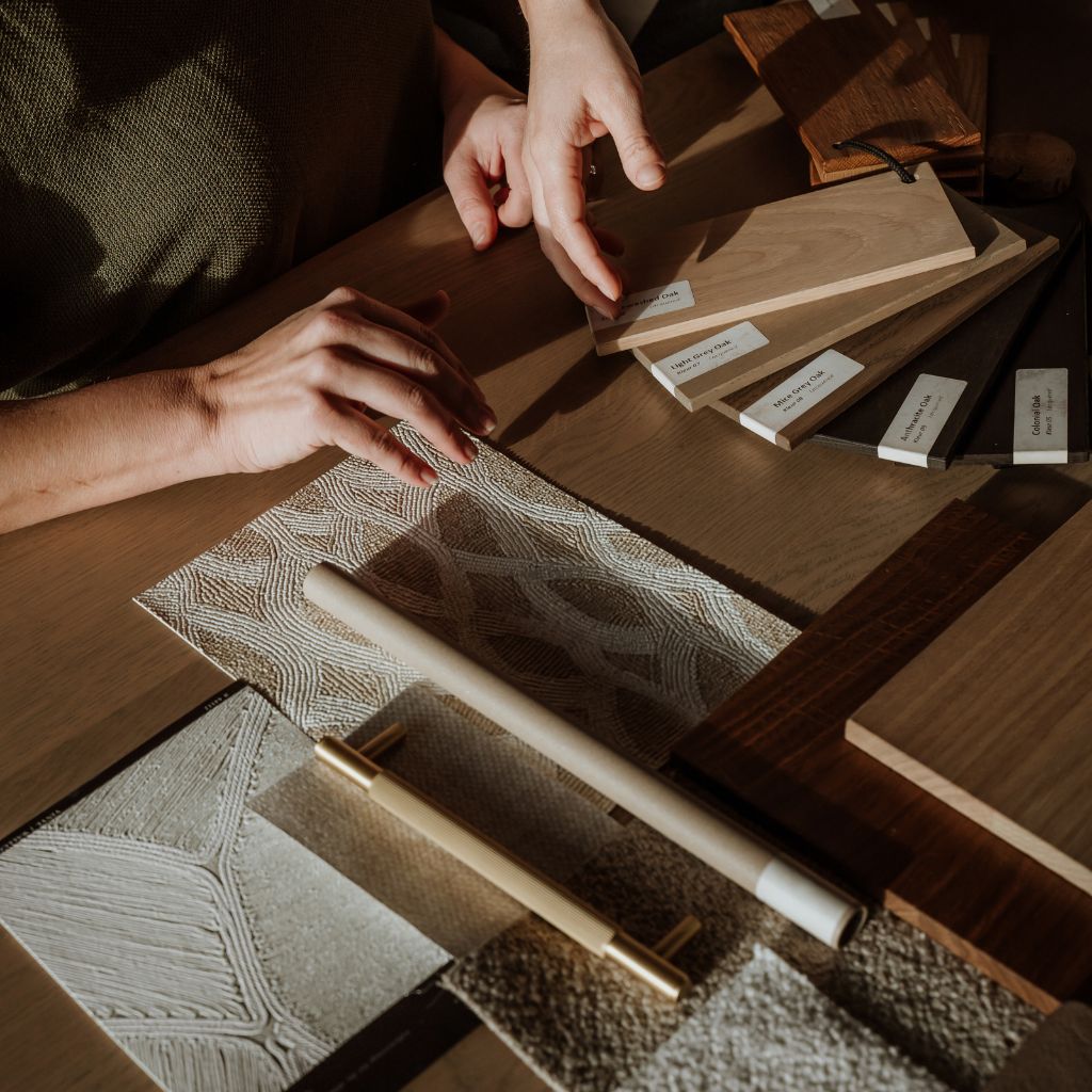 Kleurstalen Van Tafel