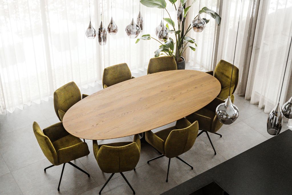 Ovale tafel