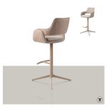 achterkant van barkruk Oketo