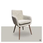 Stoel Zit met houten poten