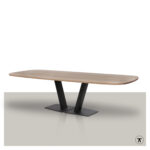 Deens ovale tafel Vis