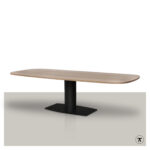 Deens ovale tafel Zuil