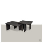 Vierkante salontafels Lux in verschillende afmetingen