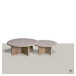 Ronde salontafels Oord in 2 verschillende afmetingen