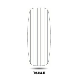 Lijntekening Fins ovale tuintafel van Padoukhout