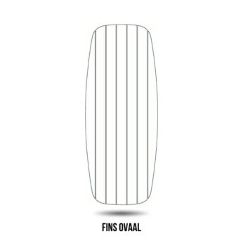 Lijntekening Fins ovale tuintafel van Padoukhout