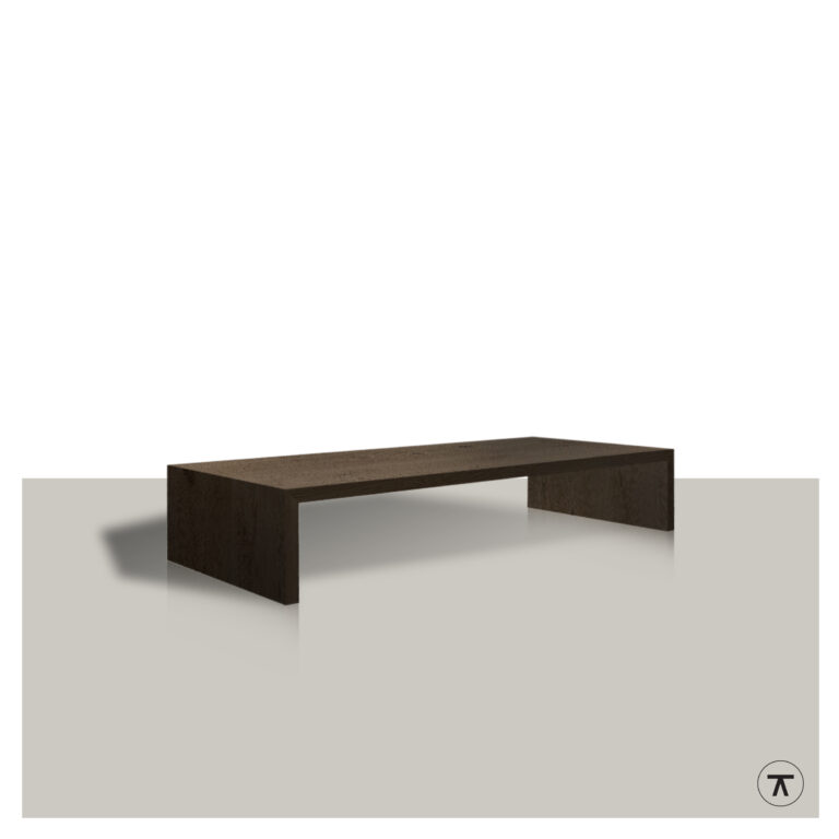 Rechthoekige salontafel Berg