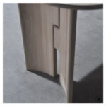 Houten wang tafelonderstel