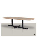 Deens ovale tafel Nova licht