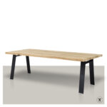 Rechthoekige tafel Comic eikenhout