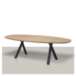 Fins ovale tafel Lush