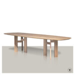 Deens ovale tafel Time