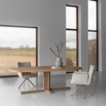 Sfeerbeeld van de Fins ovale tafel Rootz