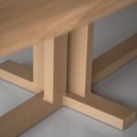 Close-up-metalen onderstel Rootz