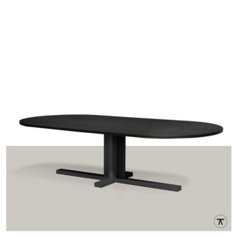 Plat ovale tafel Ruez