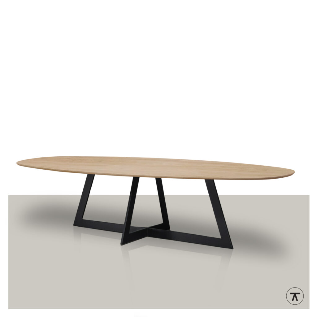 Fins ovale tafel Buurse