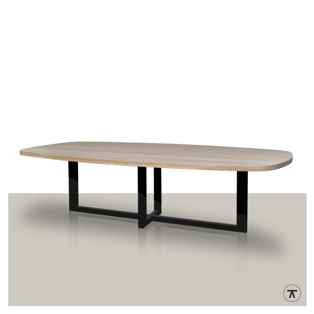 Deens ovale tafel Coconut Groove