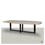 Deens ovale tafel Coconut Groove