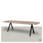 Deens ovale tafel Genji