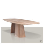 Deens ovale tafel Vorbano