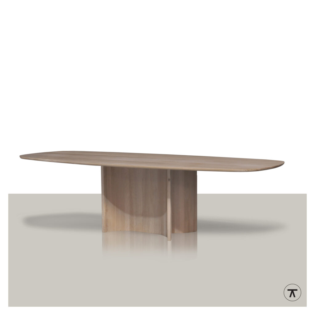 Fins ovale tafel Gemion