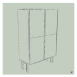 Buffetkast Ronda met 4 deuren