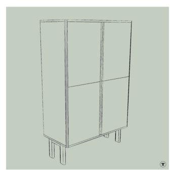 Buffetkast Ronda met 4 deuren