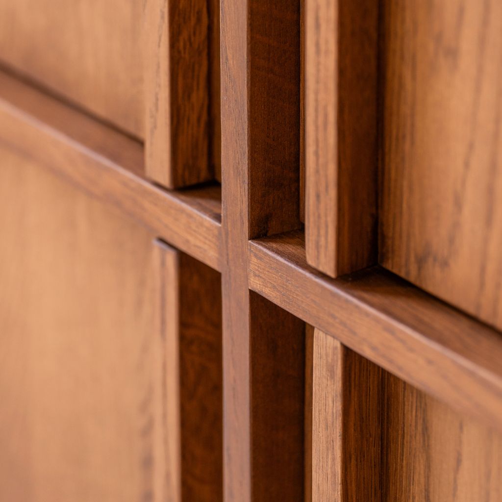 Detail Dudok afwerking kast