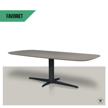 Deens ovale tafel Teen met label FAVORIET