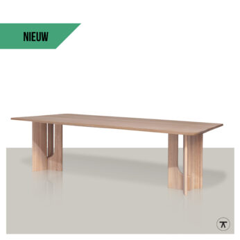 Rechthoekige tafel Breton met label NIEUW