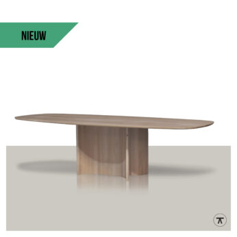 Fins ovale tafel Gemion met label NIEUW