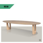 Nieuw! Ovale tafel Balluno