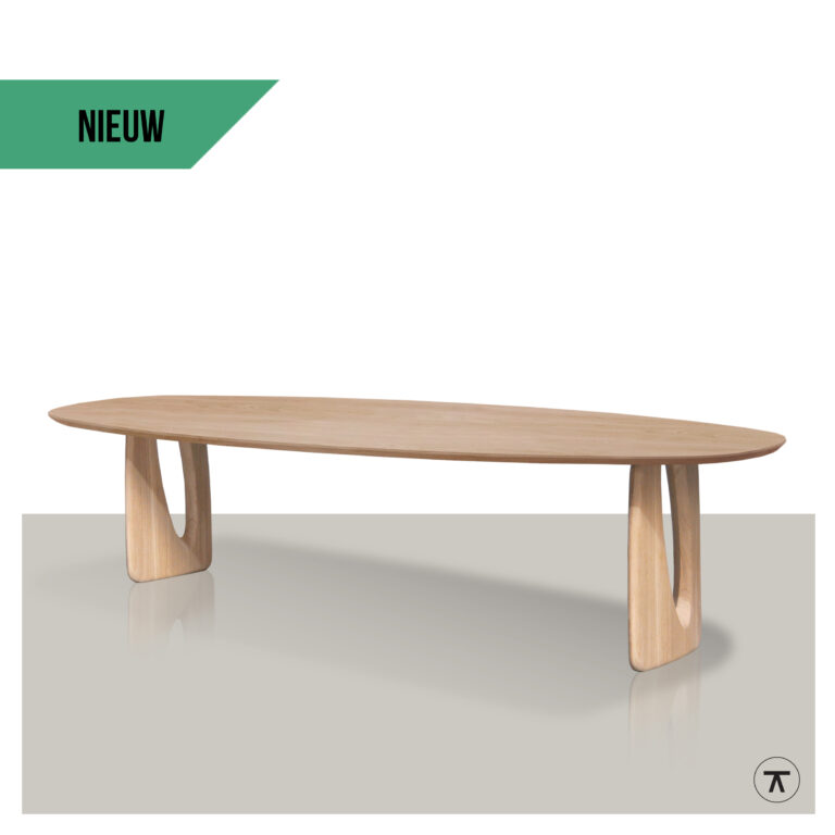 Nieuw! Fins ovale tafel Balung