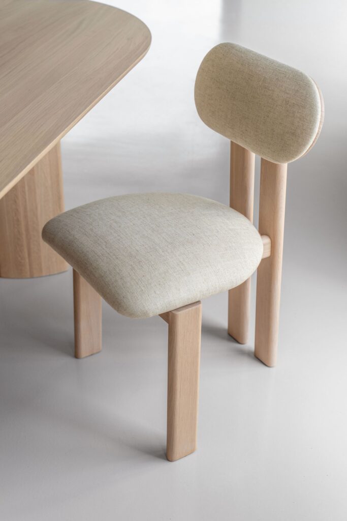 Houten stoel Wendy zonder armleuningen