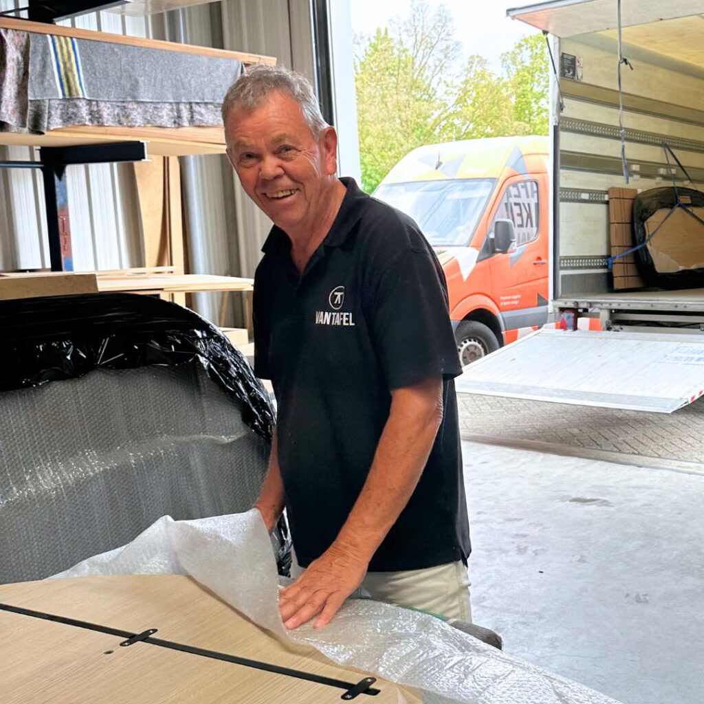 Marinus heeft veel kennis en ervaring in huis voor Van Tafel