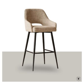 Moods barkruk Paris met rugleuning