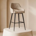 Moods barkruk Paris met rugleuning